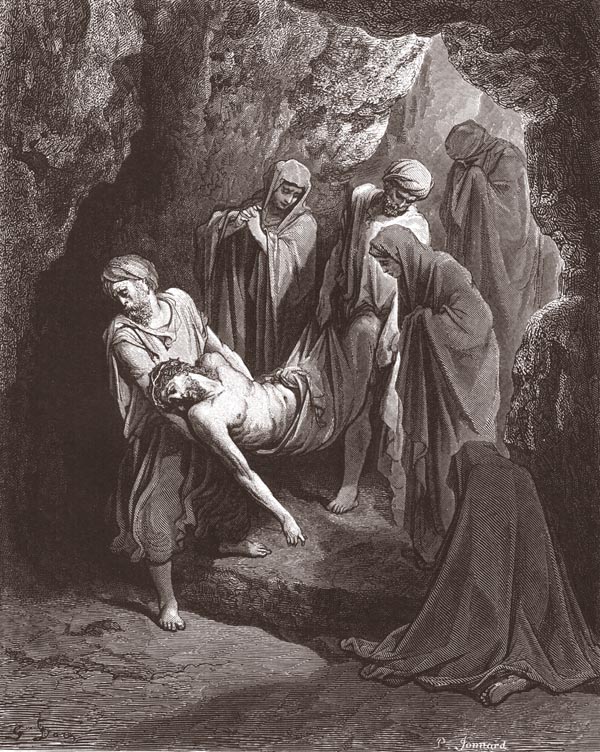IL CORPO DI GESU - LA SEPOLTURA  GIOVANNI 19,41